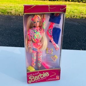 Barbie Cute'n Cool Doll with Mix'n Match Clothes 1991 Mattel No. 2954 NRFB new